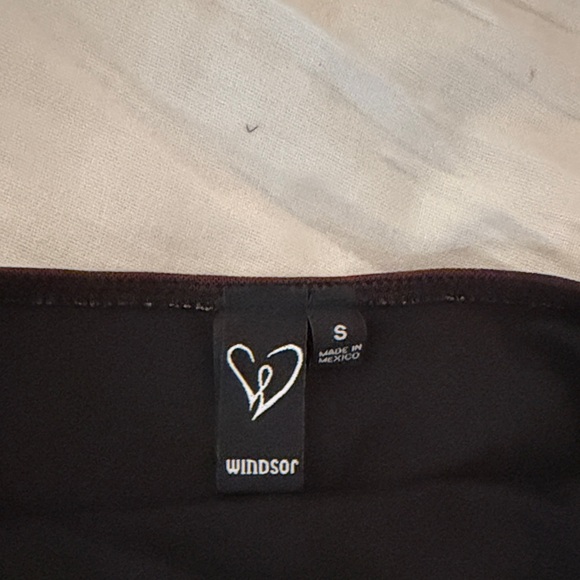 Windsor One Shoulder Brown Dress - Picture 2 of 3